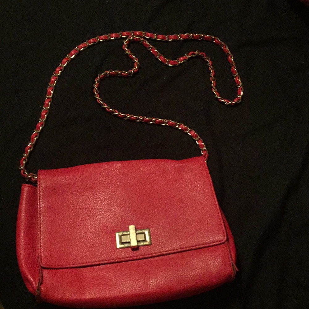 Red Crossbody Purse